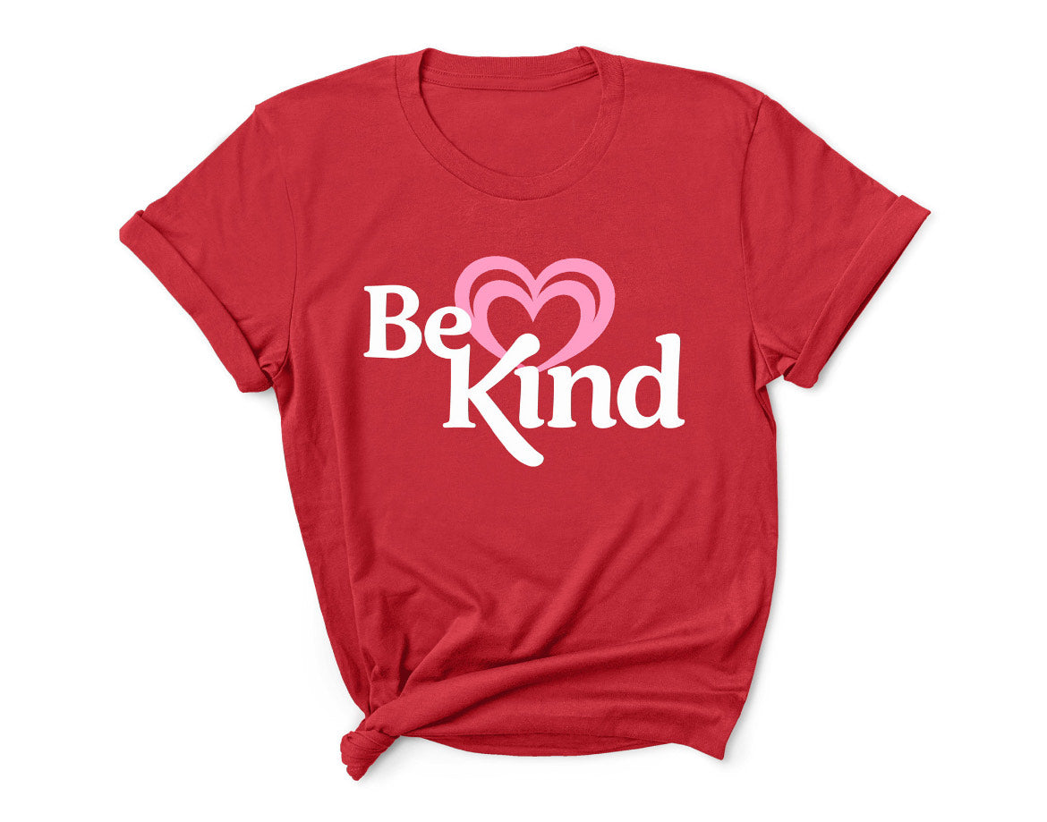 Be Kind Valentine's Heart Tee